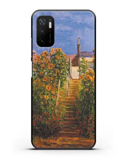 Чехол Сад художника в Ветёе (Клод Моне) силиконовый для Xiaomi Poco M3 Pro