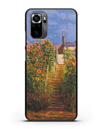 Чехол Сад художника в Ветёе (Клод Моне) силиконовый для Xiaomi Poco M5s