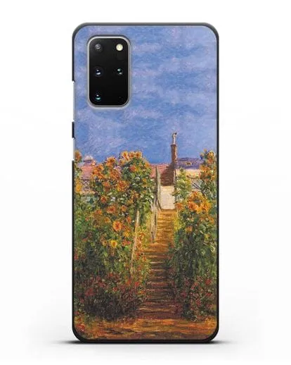 Чехол Сад художника в Ветёе (Клод Моне) силиконовый для Samsung Galaxy S20 Plus [SM-G985F]
