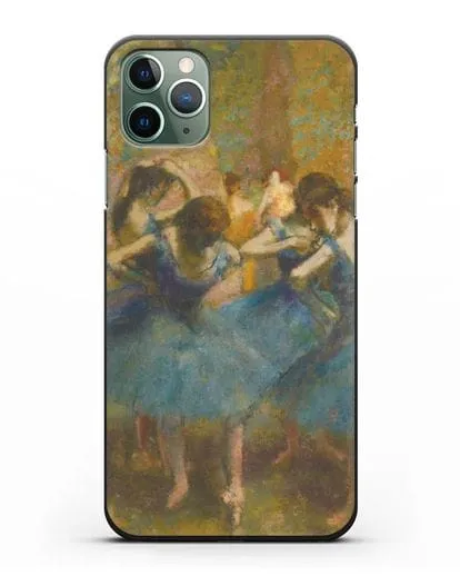Чехол Танцовщицы в синем (Эдгар Дега) силиконовый для iPhone 11 Pro