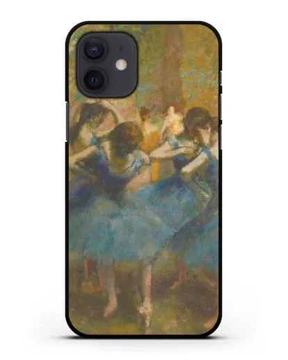 Чехол Танцовщицы в синем (Эдгар Дега) силиконовый для iPhone 12