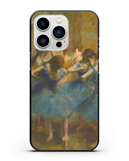 Чехол Танцовщицы в синем (Эдгар Дега) силиконовый для iPhone 13 Pro