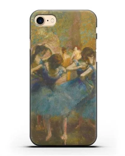 Чехол Танцовщицы в синем (Эдгар Дега) силиконовый для iPhone 7
