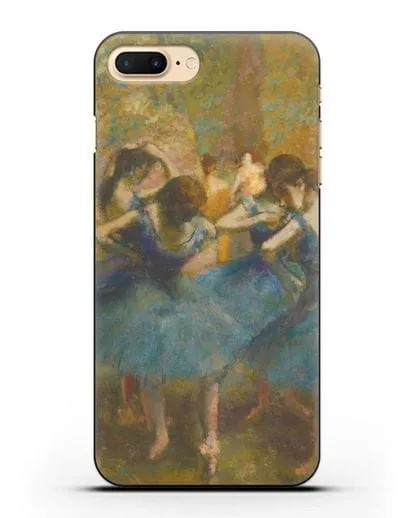 Чехол Танцовщицы в синем (Эдгар Дега) силиконовый для iPhone 7 Plus