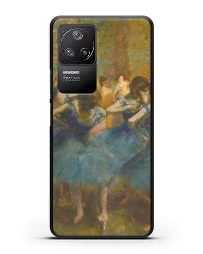 Чехол Танцовщицы в синем (Эдгар Дега) силиконовый для Xiaomi Poco F4