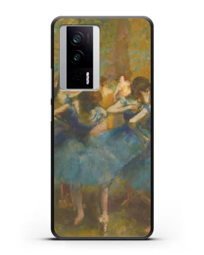 Чехол Танцовщицы в синем (Эдгар Дега) силиконовый для Xiaomi Poco F5 Pro