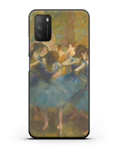 Чехол Танцовщицы в синем (Эдгар Дега) силиконовый для Xiaomi Poco M3