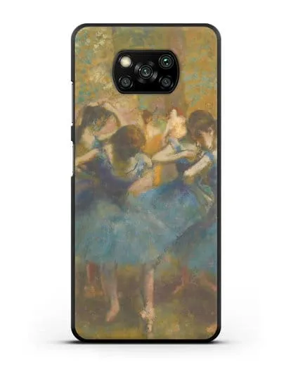 Чехол Танцовщицы в синем (Эдгар Дега) силиконовый для Xiaomi Poco X3