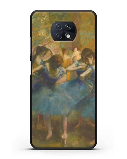 Чехол Танцовщицы в синем (Эдгар Дега) силиконовый для Xiaomi Redmi Note 9T