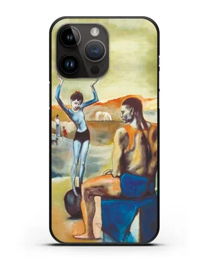 Чехол Девочка на шаре (Пабло Пикассо) силиконовый для iPhone 14 Pro Max