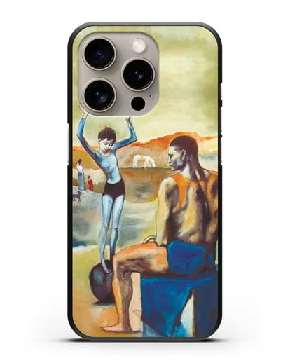 Чехол Девочка на шаре (Пабло Пикассо) силиконовый для iPhone 15 Pro