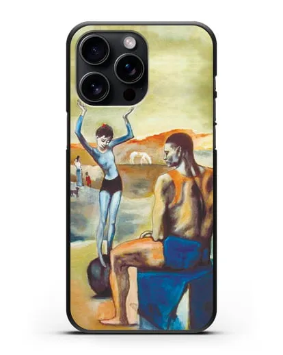 Чехол Девочка на шаре (Пабло Пикассо) силиконовый для iPhone 15 Pro Max