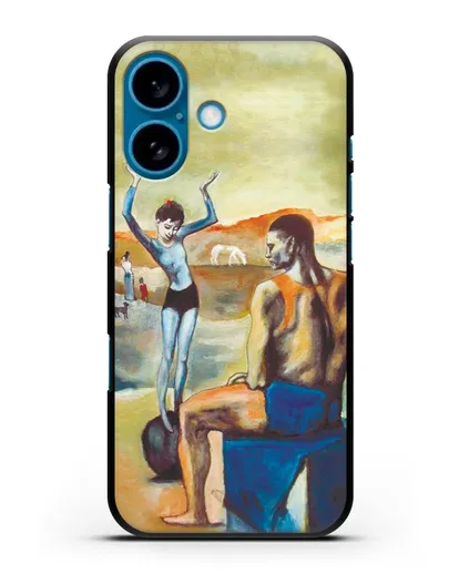 Чехол Девочка на шаре (Пабло Пикассо) силиконовый для iPhone 16