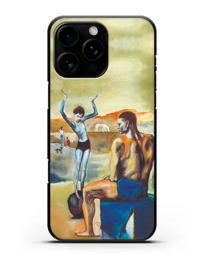 Чехол Девочка на шаре (Пабло Пикассо) силиконовый для iPhone 16 Pro Max