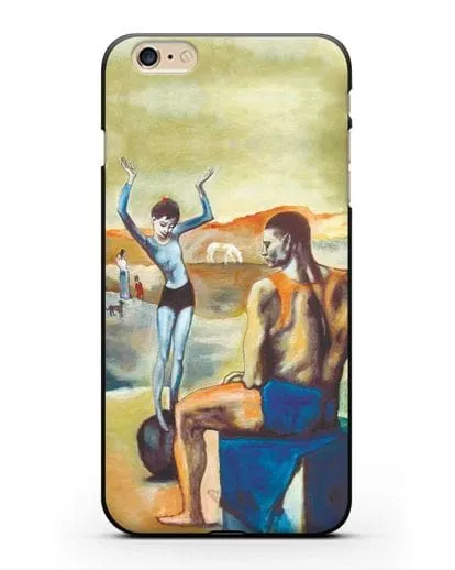 Чехол Девочка на шаре (Пабло Пикассо) силиконовый для iPhone 6 Plus
