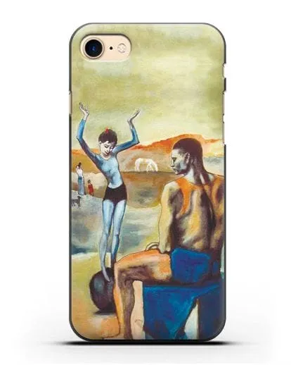 Чехол Девочка на шаре (Пабло Пикассо) силиконовый для iPhone 7