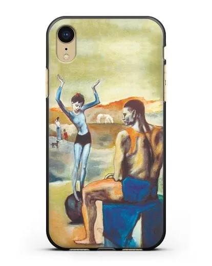 Чехол Девочка на шаре (Пабло Пикассо) силиконовый для iPhone XR