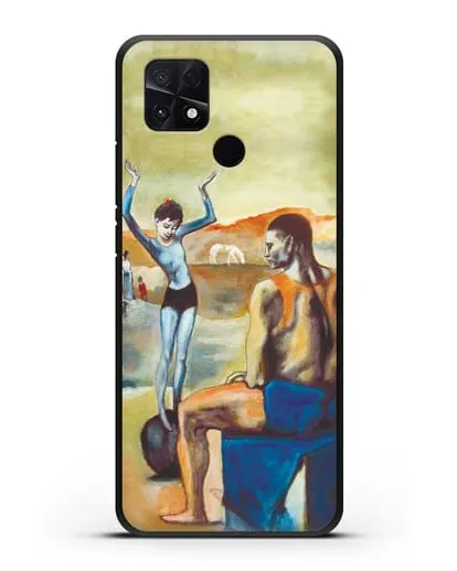 Чехол Девочка на шаре (Пабло Пикассо) силиконовый для Xiaomi Poco C40
