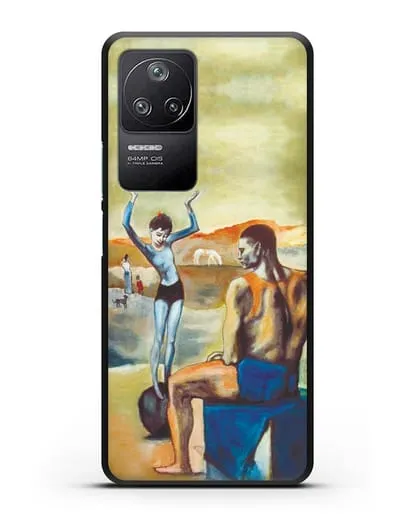 Чехол Девочка на шаре (Пабло Пикассо) силиконовый для Xiaomi Poco F4