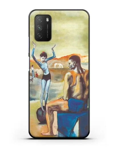 Чехол Девочка на шаре (Пабло Пикассо) силиконовый для Xiaomi Poco M3