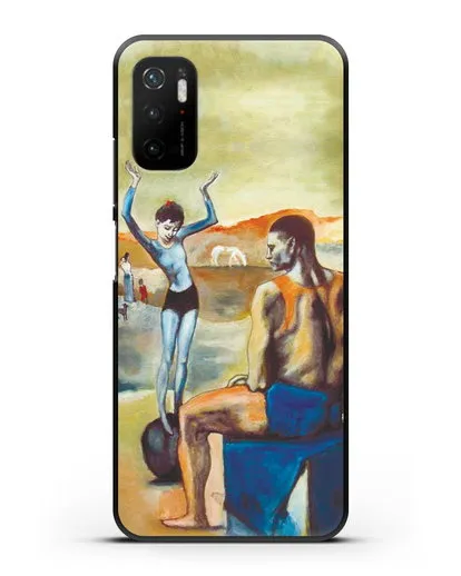 Чехол Девочка на шаре (Пабло Пикассо) силиконовый для Xiaomi Poco M3 Pro