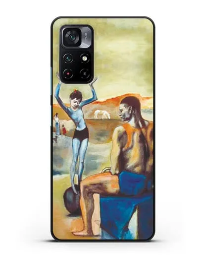 Чехол Девочка на шаре (Пабло Пикассо) силиконовый для Xiaomi Poco M4 Pro 5G