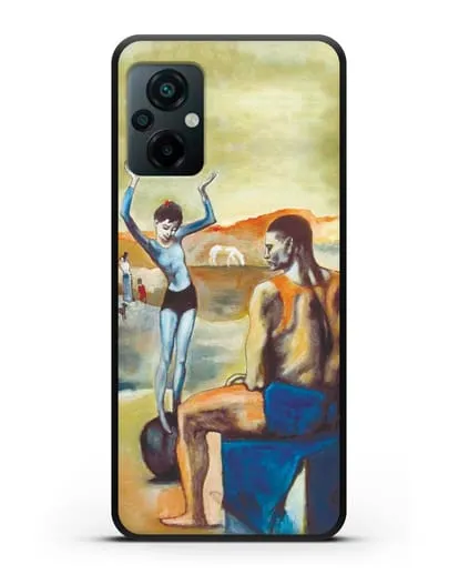 Чехол Девочка на шаре (Пабло Пикассо) силиконовый для Xiaomi Poco M5