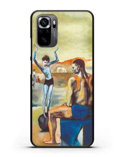Чехол Девочка на шаре (Пабло Пикассо) силиконовый для Xiaomi Poco M5s