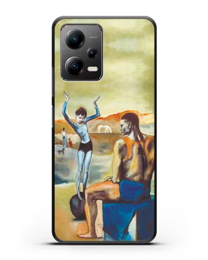 Чехол Девочка на шаре (Пабло Пикассо) силиконовый для Xiaomi Poco X5