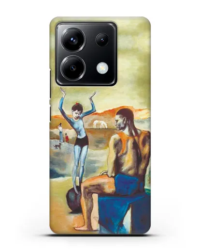 Чехол Девочка на шаре (Пабло Пикассо) силиконовый для Xiaomi Poco X6