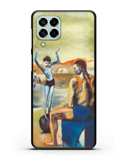 Чехол Девочка на шаре (Пабло Пикассо) силиконовый для Samsung Galaxy M53 [SM-M536]