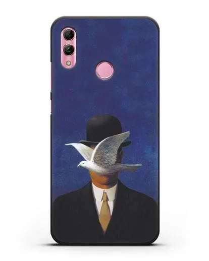 Чехол Человек в котелке (Рене Магритт) силиконовый для Honor 10 Lite