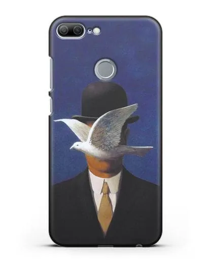 Чехол Человек в котелке (Рене Магритт) силиконовый для Honor 9 Lite