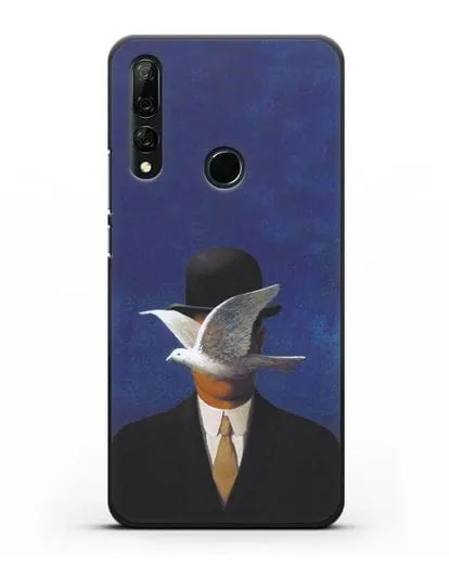 Чехол Человек в котелке (Рене Магритт) силиконовый для Honor 9X