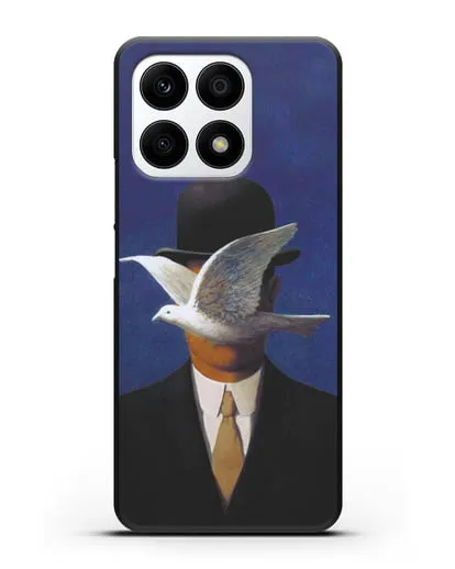 Чехол Человек в котелке (Рене Магритт) силиконовый для Honor X8a