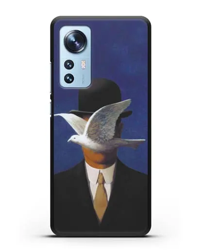 Чехол Человек в котелке (Рене Магритт) силиконовый для Xiaomi 12