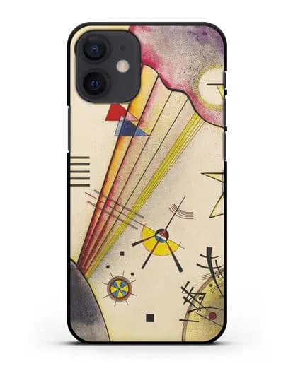 Чехол Отчётливая связь (Василий Кандинский) силиконовый для iPhone 12 mini