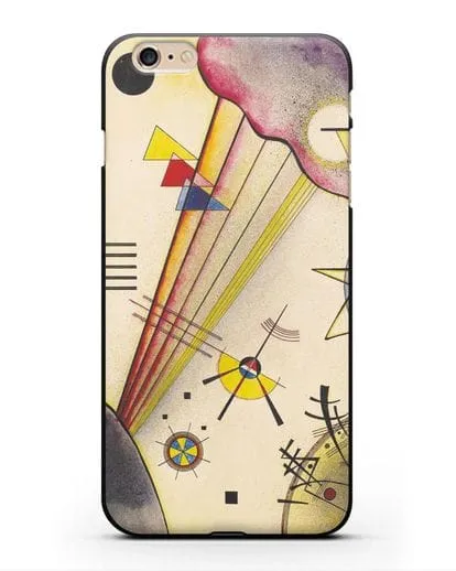 Чехол Отчётливая связь (Василий Кандинский) силиконовый для iPhone 6s Plus