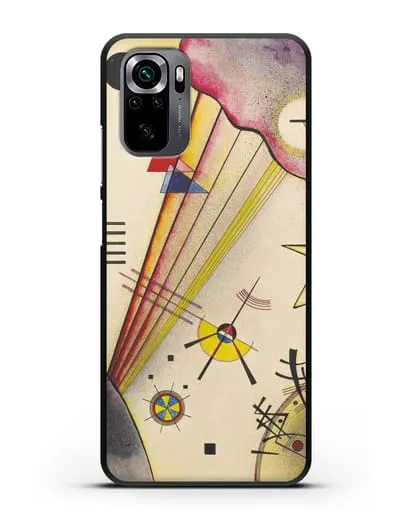 Чехол Отчётливая связь (Василий Кандинский) силиконовый для Xiaomi Poco M5s