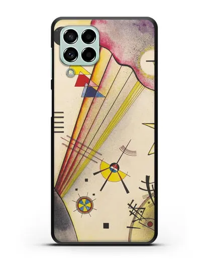 Чехол Отчётливая связь (Василий Кандинский) силиконовый для Samsung Galaxy M53 [SM-M536]