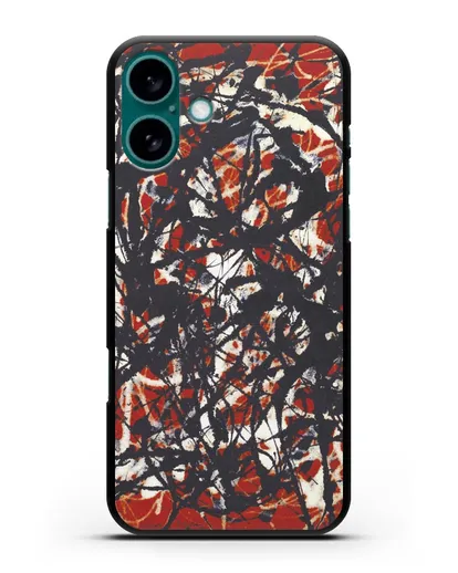 Чехол Абстракция (Джексон Поллок) силиконовый для iPhone 16 Plus