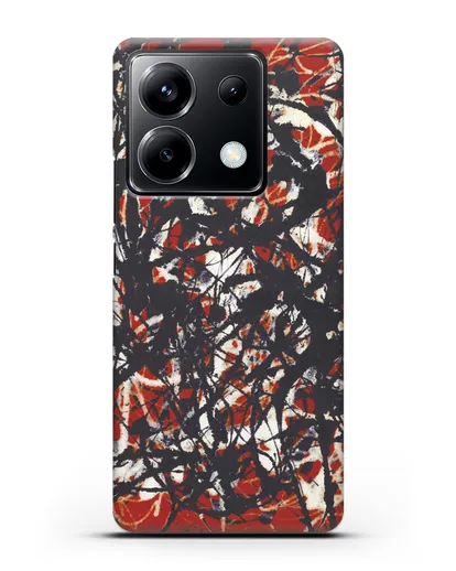 Чехол Абстракция (Джексон Поллок) силиконовый для Xiaomi Poco X6