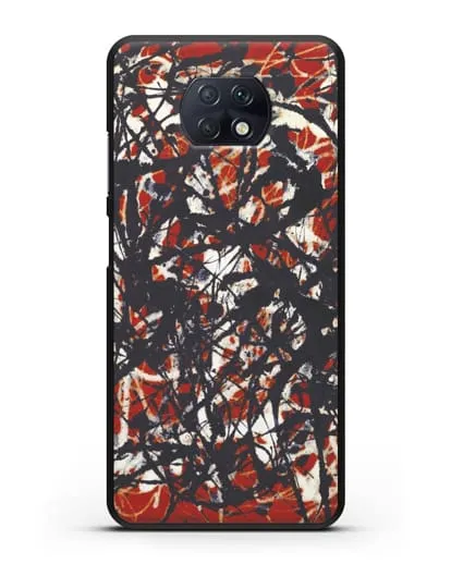Чехол Абстракция (Джексон Поллок) силиконовый для Xiaomi Redmi Note 9T