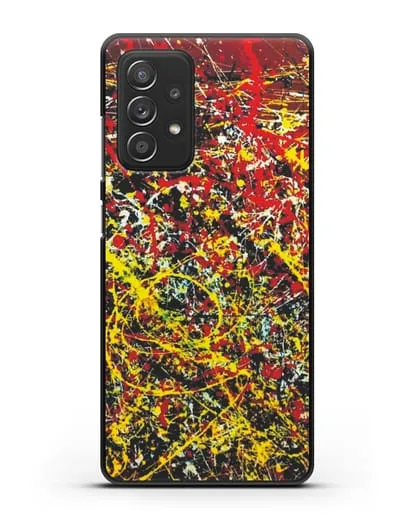 Чехол с изображением картины (Джексон Поллок) силиконовый для Samsung Galaxy A53