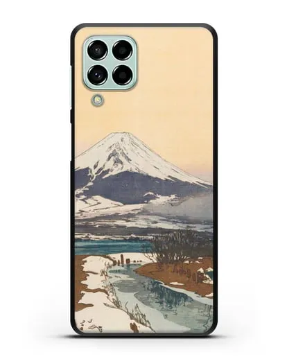 Чехол Японская живопись Фудзияма силиконовый для Samsung Galaxy M53 [SM-M536]