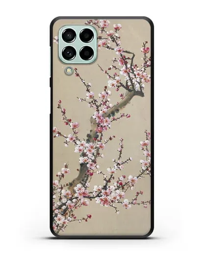 Чехол Японская сакура силиконовый для Samsung Galaxy M53 [SM-M536]