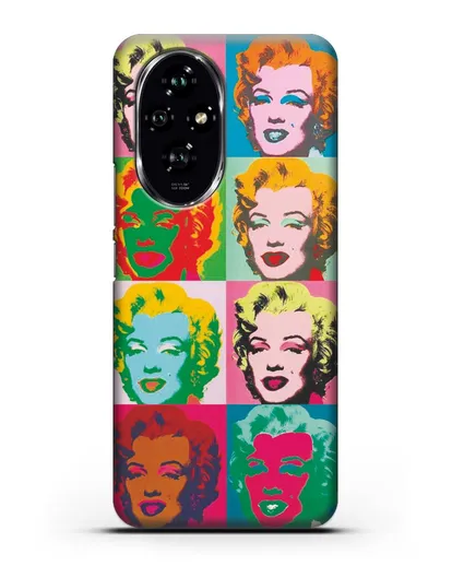 Чехол в стиле поп-арт Мэрилин Монро (Энди Уорхол) силиконовый для Honor 200