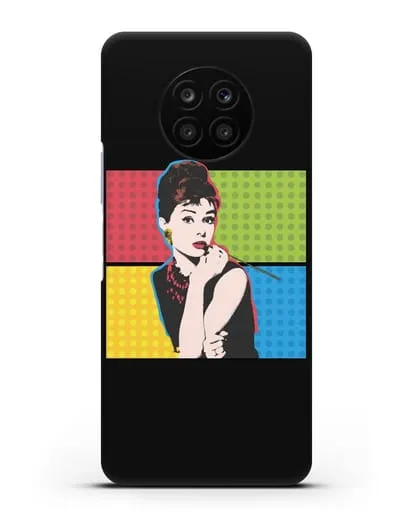 Чехол в стиле поп-арт Рука с пистолетом силиконовый для Honor 50 lite