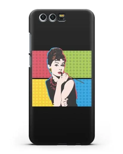 Чехол в стиле поп-арт Рука с пистолетом силиконовый для Honor 9