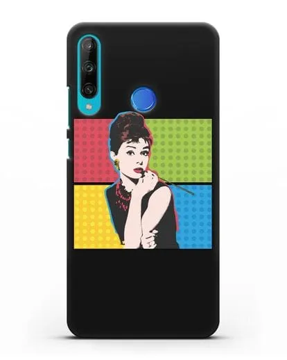 Чехол в стиле поп-арт Рука с пистолетом силиконовый для Honor 9C